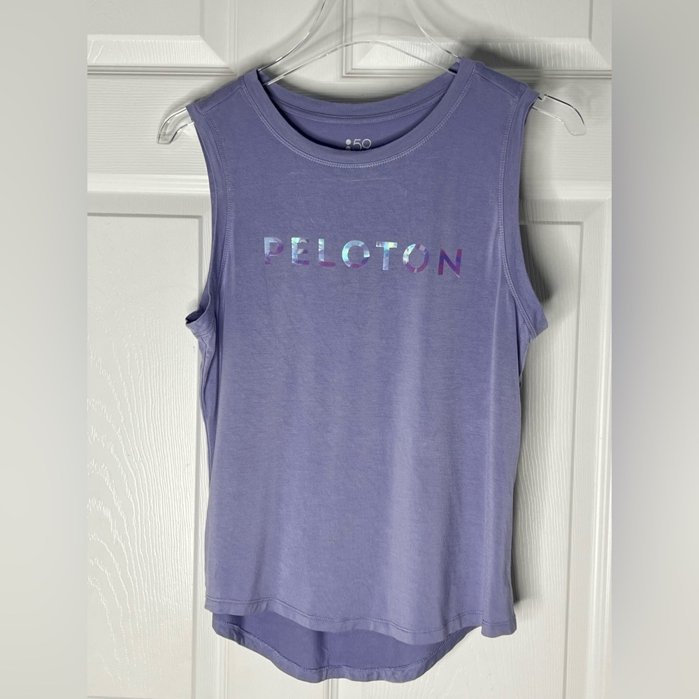 Splits59 Peleton Chrome Purple Tank Top Sz S - Picture 4 of 7